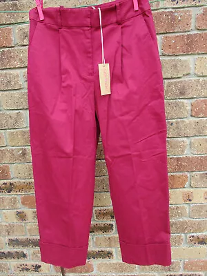 New With Tags - Gorman Brand  Raspberry  Devon Pant Size 10 • $39.95