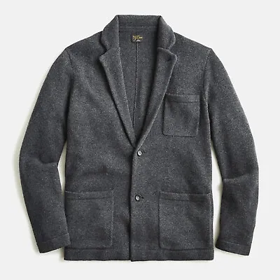 NWT $328 J Crew 100% Cashmere Gray Cardigan Sweater Blazer (Various Sizes) • $219.99