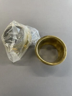 £20 • Buy Spun Brass Mushroom Vent Liner, Roof Vent Trim, Boat, Yacht, Caravan, Motorhome