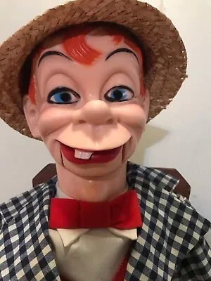 1968  MORTIMER SNERD VENTRILOQUIST DOLL-DUMMY/ JURO / Edgar Bergen-WORKS GREAT • $159