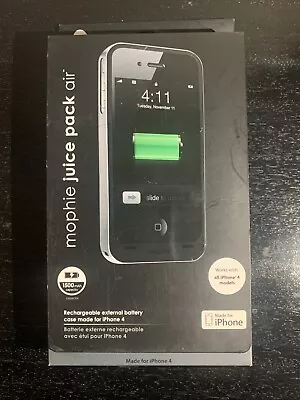 Mophie Juice Pack Air For All IPhone 4 Models - Color: Black • $15