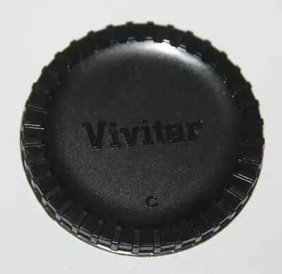 Vivitar - Canon FD Mount Body Cap / Teleconverter Front Cap - Vgc • £3.99