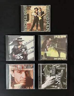 Stevie Ray Vaughan Lot - 5 CDs Texas Flood Weather Family Style Greatest Hits • $9