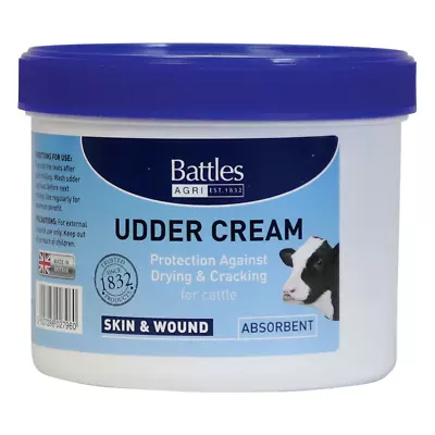 Battles Original Udder Cream- Barrier Cream For Horses - 400g • £10.85