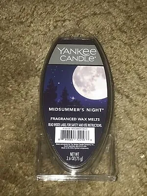 NEW Yankee Candle MIDSUMMER'S NIGHT Fragrances Wax Melts 0902A • £9.89