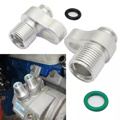 Swap AC Compressor Adapter Fittings For 10S17F & 100F LS Automotive Parts • $27.10
