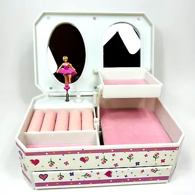 Mele Company  Hayley Dancing Ballerina Girls Musical Jewelry Box Plays Swan Lake • $19.60