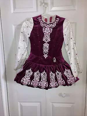 Celtic Irish Traditional Folk Step Dance Solo Dress Costume Siopa Rince Dublin. • $150