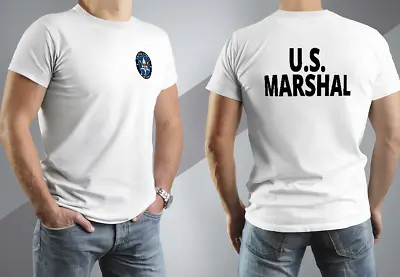 Marshal Unit US Unites States Shirt  USA Police Marshal T-shirt All Sizes S-5XL • $26.99