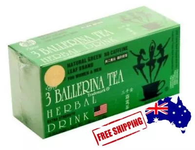 3 Ballerina Herbal Tea Extra Strength 18 Bags Slim Diet Tea Natural • $15.11