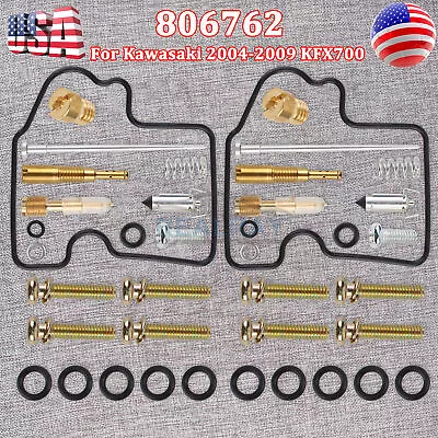 $17.83 • Buy Carburetor Repair Kit For Kawasaki KFX700 V-Force 2004 - 2009 Carb Assembly 