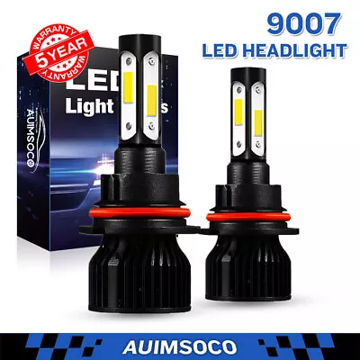 9008 LED High/Low Beam Conversion Kit H13 Bulbs Super Bright 6000K Plug&Play 2x • $29.99