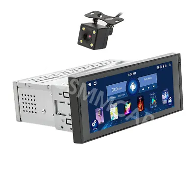 1Din Car Radio Bluetooth Player GPS Navigation Video Player CarPlay Android Auto • $107.86