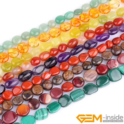 Wholesale Lot 9x12mm Freeform Nugget Gemstone Beads For Jewelry Making 15  YB • $5.32