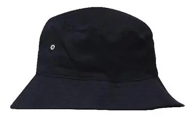 CUSTOM Embroidery Black Brushed Twill Bucket Hat( L/XL-61cm) | Personalised Hat • $23.94