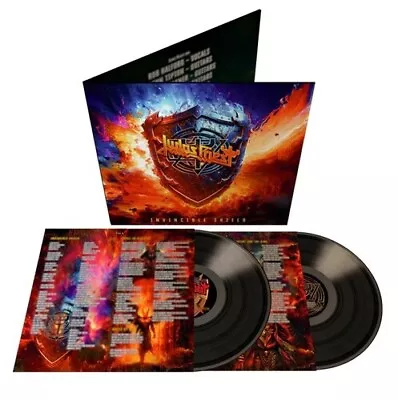 Judas Priest - Invincible Shield - Deluxe Gatefold Black Vinyl With Alternate Co • $45.01