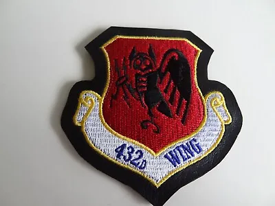 KILLER ELITE AFSOC WAR TROPHY DEATH FROM ABOVE 432D WING INSIGNIA: MQ-9 Reaper • $19.95