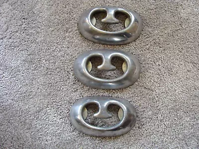 Vintage Set Of 3 Safety Recessed Tie Downs Safety Hook Co Omaha NE Boats Trailer • $32.95