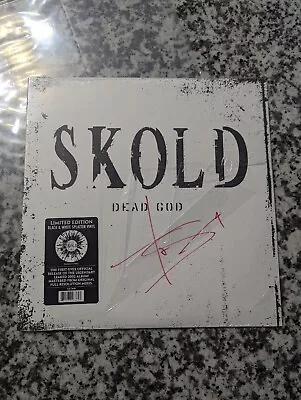 Dead God Black White Splatter Skold Vinyl Signed Autographed Manson KMFDM Kanye • $49.99