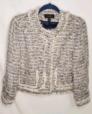 J Crew Tweed Jacket Womes Size 12 Fray By Design • $34.99