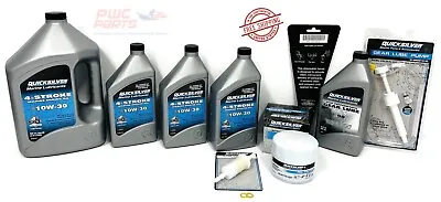 MERCURY Quicksilver 150 EFI 4-Stroke Oil Change Maintenance Kit Fuel Filter Pump • $169.95