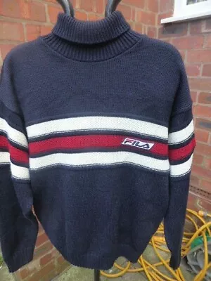 £29.99 • Buy Mens Vintage FILA Jumper - Size S Great Condition