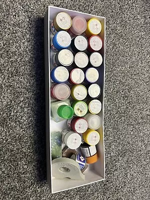 Tamiya Enamel Acrylic Model Paints Joblot Plus Extras • £40