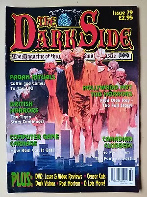 The Dark Side #79 1998 Uk Horror Magazine : Hollywood Hot Tub Horrors • £5