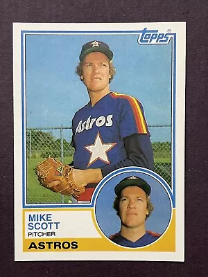 Mike Scott Vintage Set Break NM CENTERED SHARP 1983 Topps Traded #100T Astros • $2.49