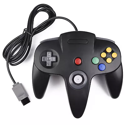 Classic Wired N64 Remote Gamepad Joystick For N64 Console Video Game System • $11.32
