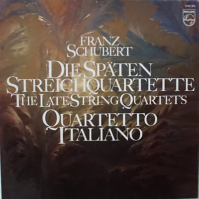 3 LP Lot SCHUBERT BORODIN DVORAK String Quartets Quartetto Italiano • $9.99