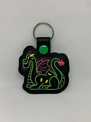 Main Street Electrical Parade Pete's Dragon Elliott Embroidered Keychain • $19.99