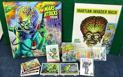£480.66 • Buy Mars Attacks Uprising Mini Master W/binder-base-motors-gpk-tabacco-dino++++