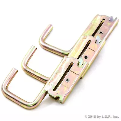 3 E Track Square J Hook System Flatbed Trailer Jacket Motorcycle Helmet Rack • $20.45