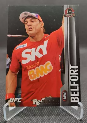 2015 Topps UFC Champions Black #24 Vitor Belfort /188 MMA Card • $2
