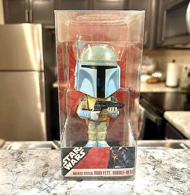 Funko Wacky Wobbler Star Wars BOBA FETT Bobble Head ANIMATED HOLIDAY SPECIAL • $59.97