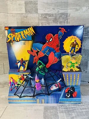 Marvel Spider-Man McDonald's Happy Meal Store Display Complete W/ Toys RARE 95 • $149.99