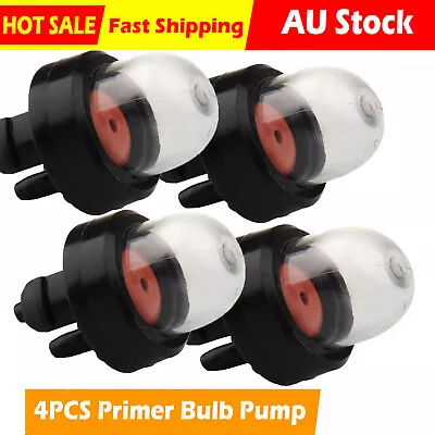 Petrol Strimmer Primer Bulb X 4 Pump Fuel For Stihl McCulloch Flymo Husqvarna AU • $9.99