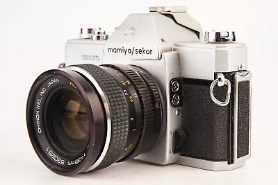 Mamiya Sekor 1000 DTL 35mm SLR Film Camera With Auto Chinon 35mm F/2.8 Lens V23 • $137.53