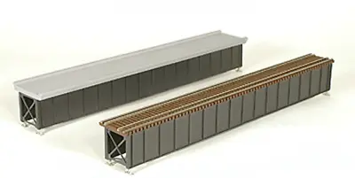 85 Foot OPEN DECK GIRDER BRIDGE With BRIDGE TRACK - HO Scale - KIT 75505 - NEW • $29.89