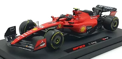 Burago 1/18 Scale 18-16812 - F1 Ferrari SF-23 2023 C.Sainz #55 • £99.99