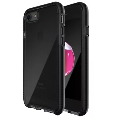 Tech21 Evo Check Slim Tough Case For Apple IPhone SE 2022 - Smokey/Black • £4.95