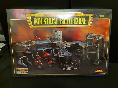 Warhammer 40k INDUSTRIAL BATTLEZONE Necromunda Sealed NIB Games Workshop Vintage • $363.12