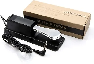Universal Electronic Piano Keyboard Sustain Pedal Foot Damper For Yamaha Casio • $12.99