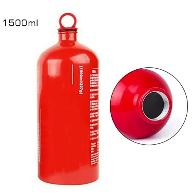 1500ML Gas Oil Fuel Bottle-Container Motorcycle Petrol Gasoline Canister Red • $23.13