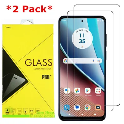 2P For Motorola Moto G Stylus/Power/5G/play 2023 Tempered Glass Screen Protector • $3.95