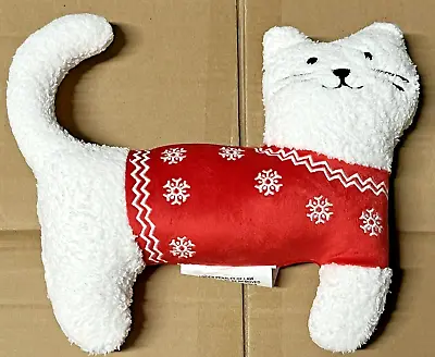 2023 Target Wondershop Cat With Fair Isle Sweater Christmas Throw Pillow • $28.99