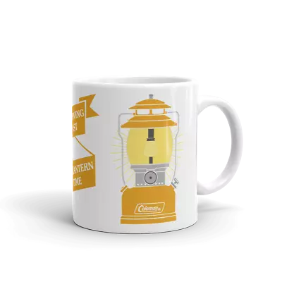 Coleman Lantern Gold 200A Short Hat  Preserving The Past  Coffee Mug • $12.10