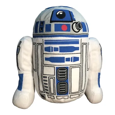 Plush Soft Backpack Bag Star Wars R2-D2 Zip White 13” Kids School Backpack NWOT • $18.94