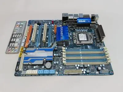 Gigabyte Ga-ex58-ud5 Rev 1.0 Intel X58 Motherboard Atx Socket 1366 W/ I/o Shield • $102.99